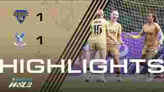 Women's Highlights: Durham 1-1 Palace