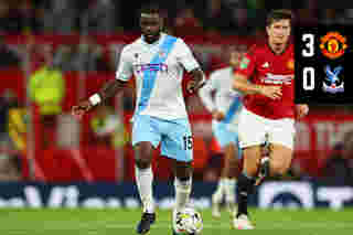 Match action: Manchester United 3-0 Crystal Palace