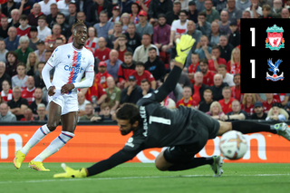 Match action: Liverpool 1-1 Crystal Palace