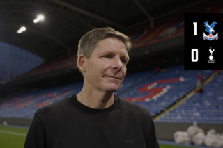 Oliver Glasner talks through first league win of the season