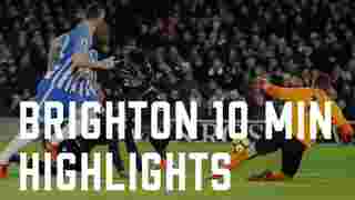 Brighton 0-0 Crystal Palace | 10 Minute Highlights