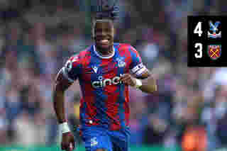 Match Action: Crystal Palace 4-3 West Ham