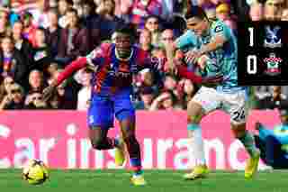 Match Action: Crystal Palace 1-0 Southampton