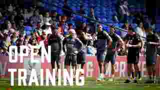 Open Training at Selhurst Park