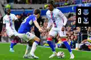 Match Action: Everton 3-0 Crystal Palace