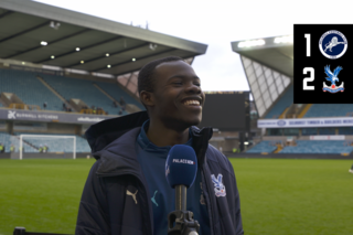 Tyrick chats to Palace TV after a fierce south London derby