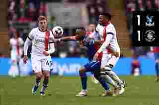 Match Action: Crystal Palace 1-1 Luton Town