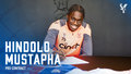 Hindolo Mustapha speaks after signing first pro deal