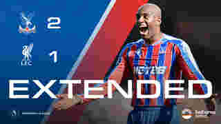 Extended Highlights: Crystal Palace 2-1 Liverpool | Palace TV+