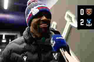 Mateta on his two goals 