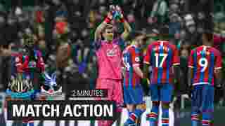Newcastle 1-0 Crystal Palace | 2 Minute Highlights