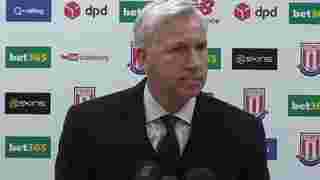 Alan Pardew Post Stoke City Press Conference