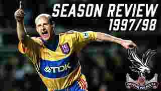 Crystal Palace Season Review 1997-1998