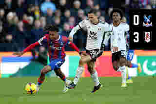 Match Action: Crystal Palace 0-3 Fulham