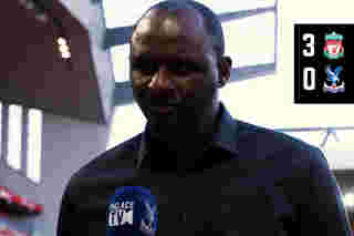 Patrick Vieira post-match interview at Anfield