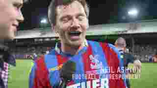 Neil Ashton, Charlie Adam and Steve Browett post Speroni Testimonial