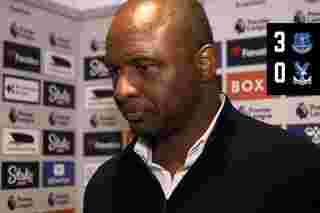Patrick Vieira assesses the performance in defeat to Everton