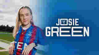 Josie Green's first thoughts as a Palace player