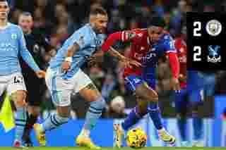 Extended Highlights: Manchester City 2-2 Crystal Palace