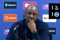 The manager speaks to the press post Brighton 