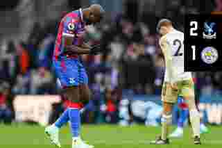 Match Action: Crystal Palace 2-1 Leicester City