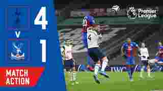 Tottenham Hotspur 4-1 Crystal Palace | Match Action