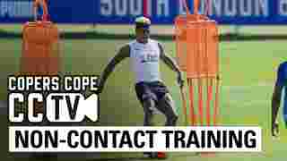 Non-contact training | Zaha, Ayew & teammates prepare for project restart