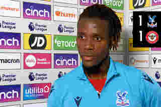 Zaha frustrated with Brentford draw