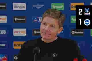 Post Match Press conference Brighton & Hove Albion (H)