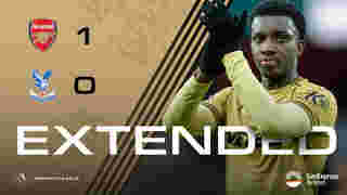 Extended Highlights: Arsenal 1-0 Crystal Palace | Palace TV+