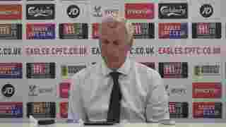 Alan Pardew Post Villa Presser