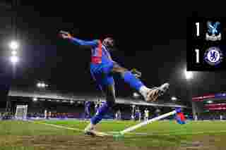 Match Action: Crystal Palace 1-1 Chelsea