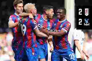 Extended Highlights: Fulham 2-2 Crystal Palace