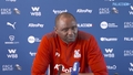 The manager ahead of the Monday night clash against Manchester City