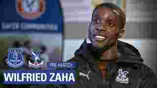 Wilfried Zaha | Pre Everton