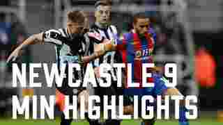 Newcastle United 1-0 Crystal Palace | 9 min highlights