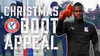 1st team players get involved with Christmas Boots Appeal