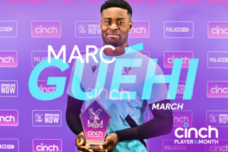 Marc Guéhi speaks after winning cinch Player of the Month for March