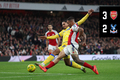 Match Action: Arsenal 3-2 Crystal Palace