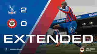 Extended Highlights: Crystal Palace 2-0 Brentford | Palace TV+