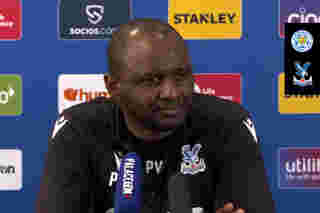 Vieira press conference before Leicester trip