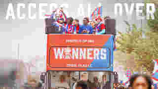 Behind The Scenes | FA Cup Trophy Parade BTS