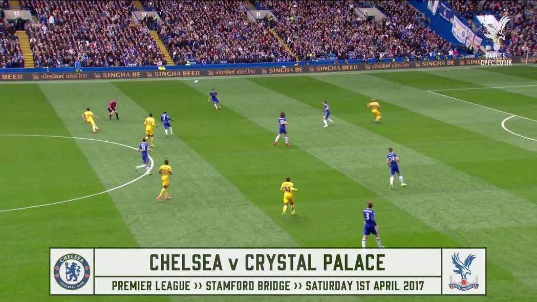 Chelsea 1-2 Crystal Palace (1st April 2017)