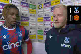 Zaha and Hughes on last minute drama at Selhurst