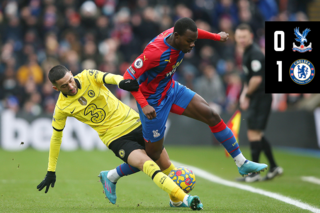 Match Action: Crystal Palace 0-1 Chelsea