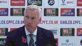Alan Pardew Press Conference post Manchester United