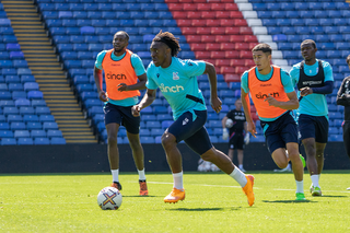 The players return to Selhurst to train