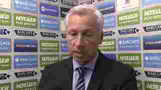 Alan Pardew post Man Utd Interview