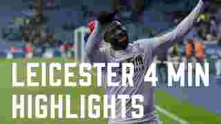 Leicester City v Crystal Palace | 4 Minute highlights