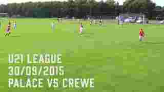U21 Highlights Crystal Palace 3-2 Crewe Alexandra